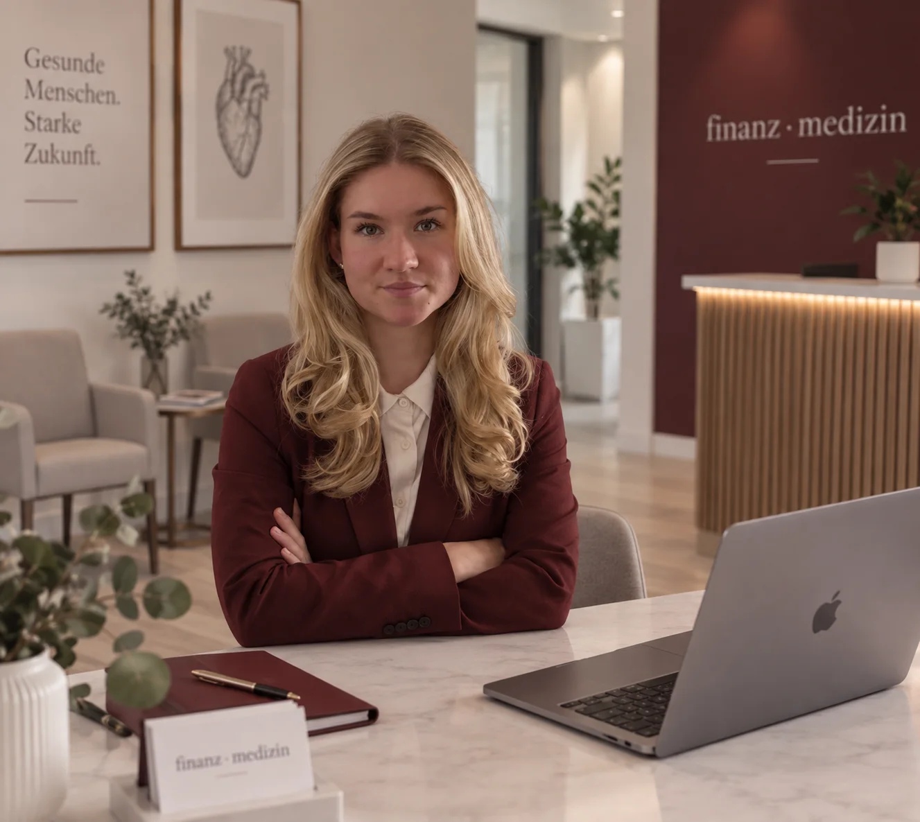 Zoe Hoffmann, Mitgründerin von Finanz-Medizin